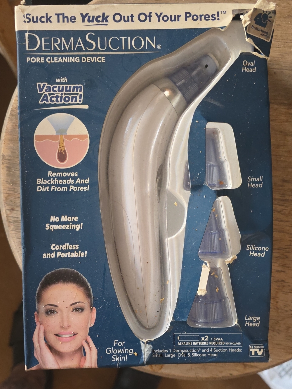 Portable Pore Cleaning Device - Silver